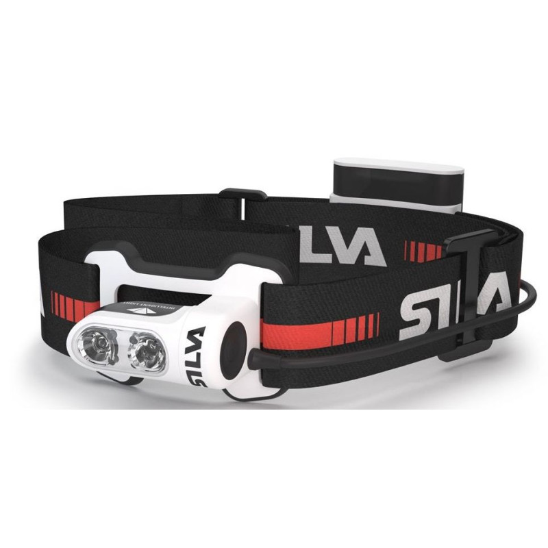 Silva Trail Runner 4 front 350 lumens Preto / Vermelho