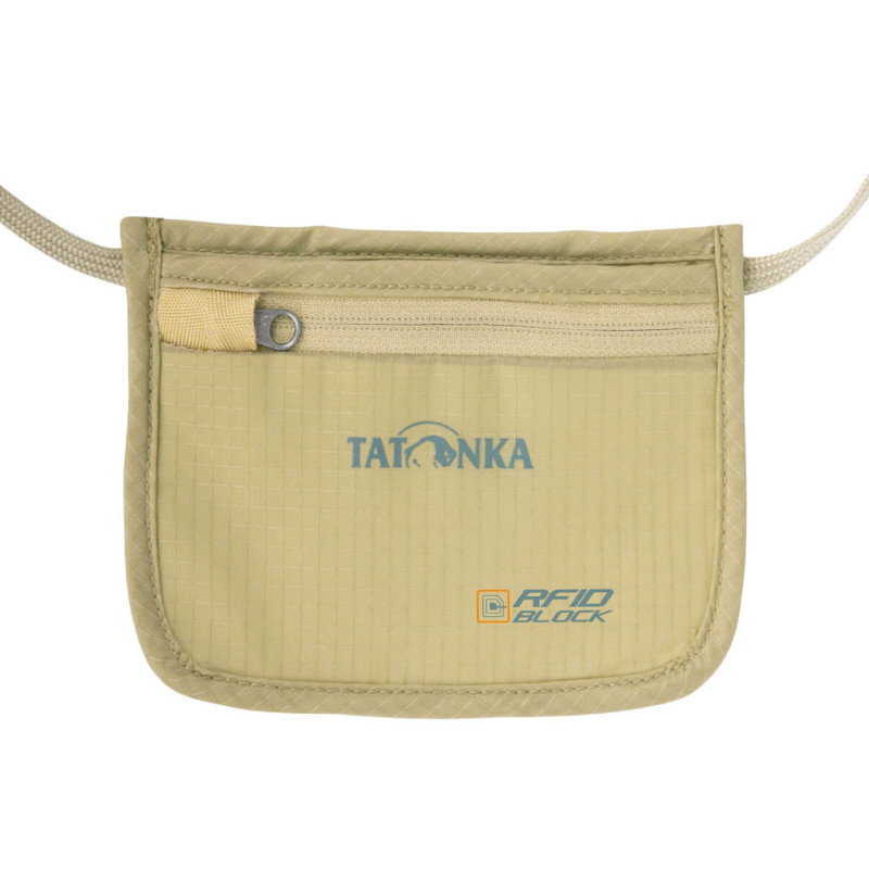 Estojo de bolso RFID Tatonka Skin ID Verde kaki