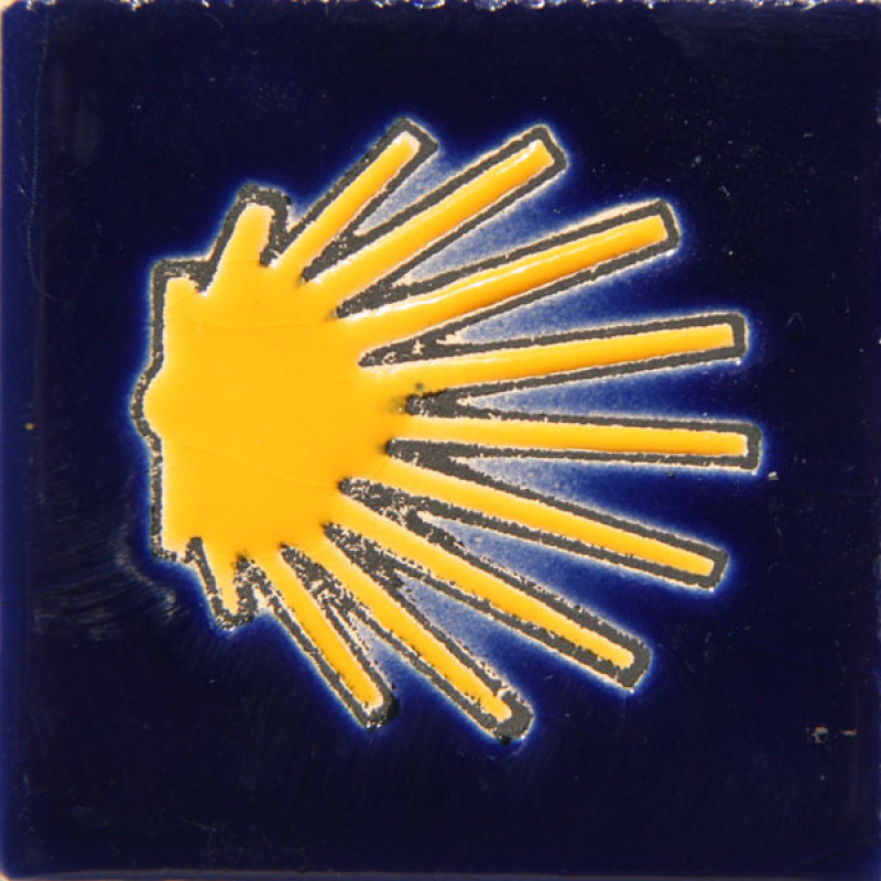 Ímã estrela de cerâmica 5x5 cm