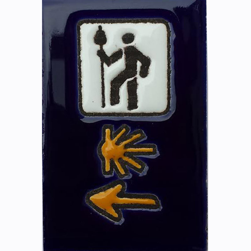 Sinal triplo de ímã cerâmico 5x7,5 cm