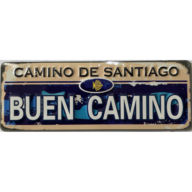 Ímã de folha Bon Camino