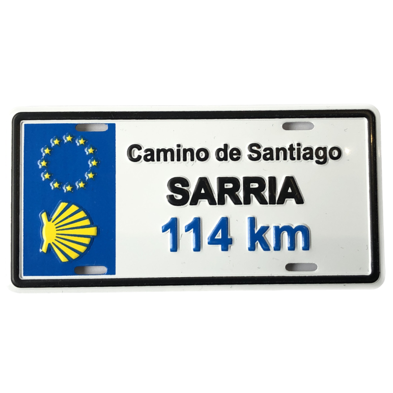 Matrícula Magnética Sarria Km 114