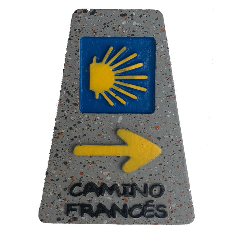 Resin Magnet French Way Cairn