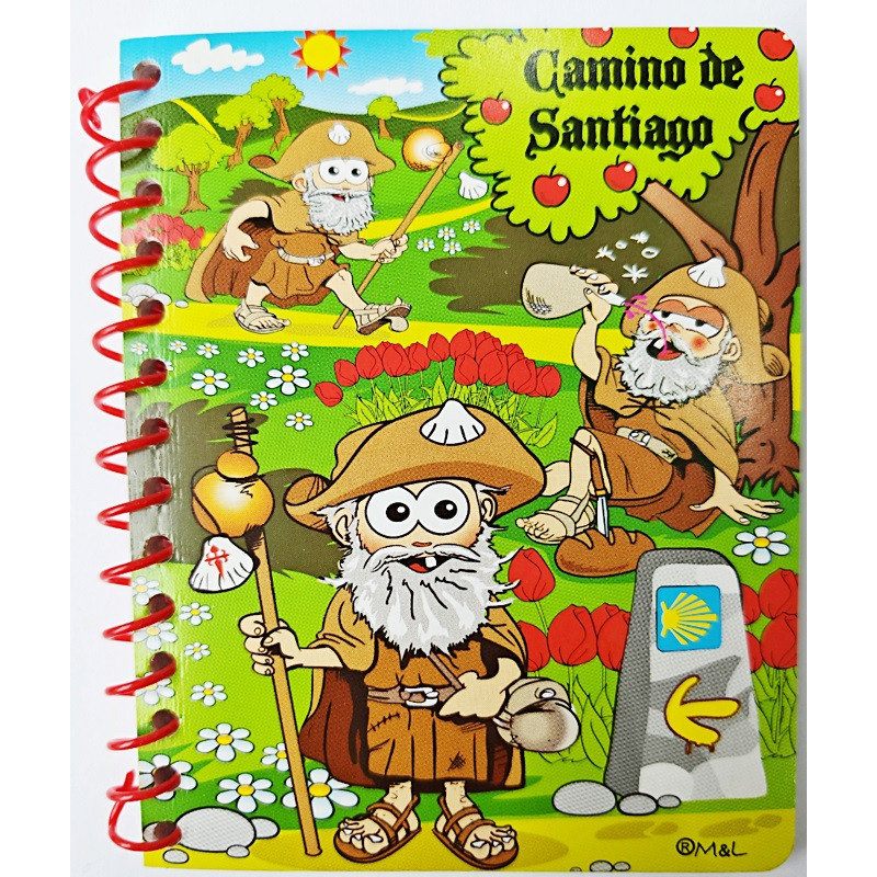 Libreta Peregrino Caminho de Santiago MyL
