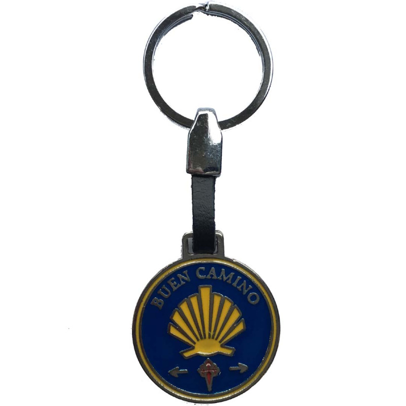 Chaveiro redondo Good Way Star de metal