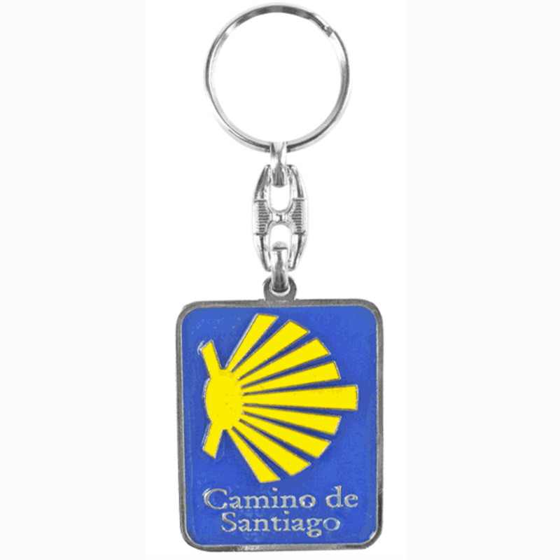Chaveiro de metal Star Camino de Santiago