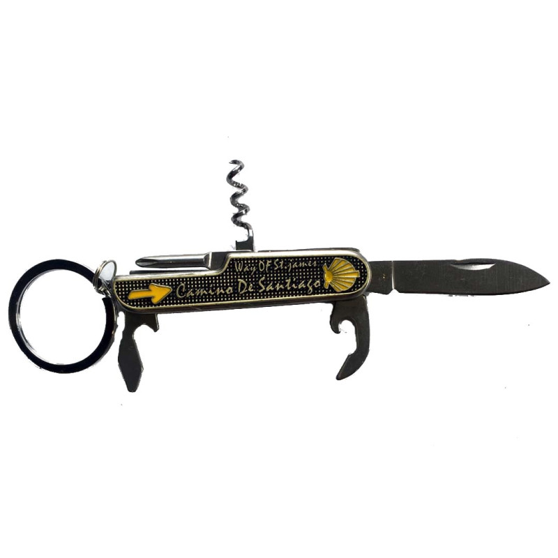 Faca multiuso Camino de Santiago Bronze