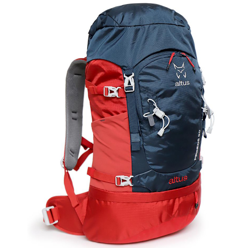 Mochila Altus Pirineos 30 Azul/Vermelho