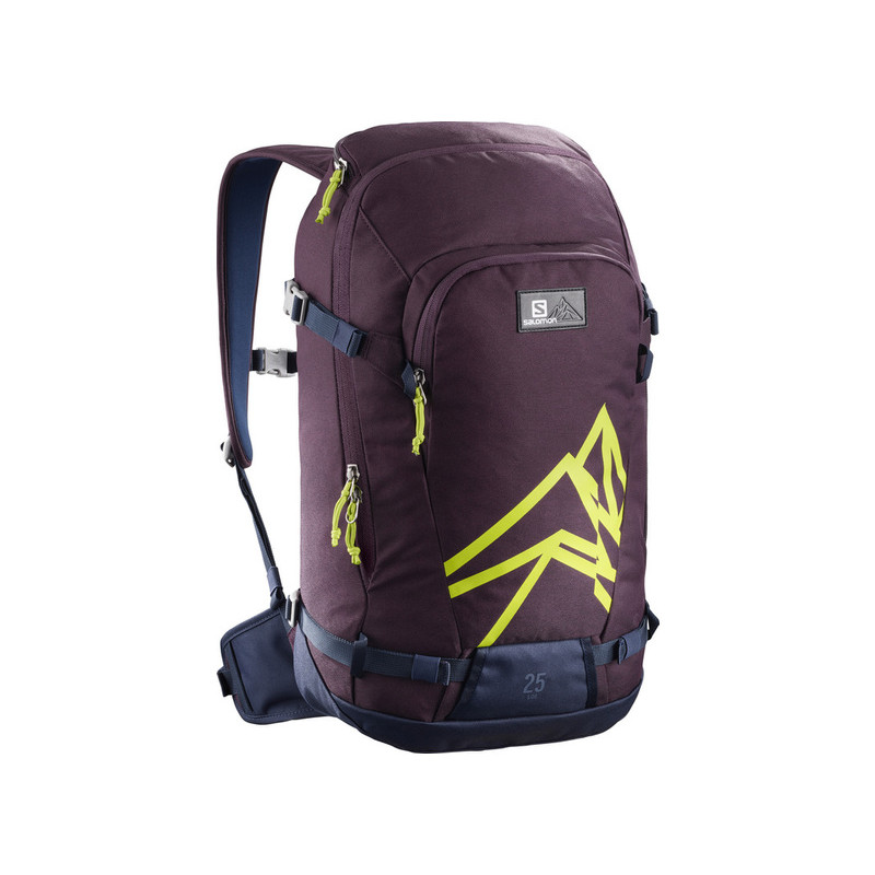 Salomon Side 25 mochila Garnet / Lime