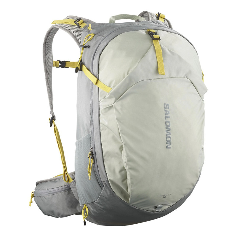 Mochila Salomon Trailblazer 30 Cinza/Verde