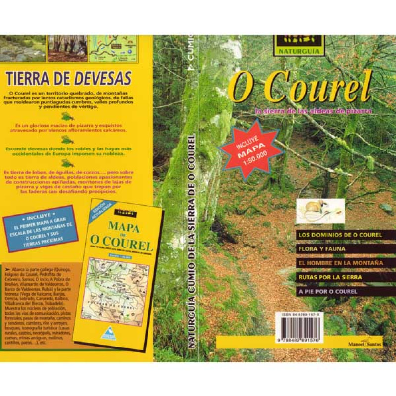 Cume Naturguía de O Caurel com mapa