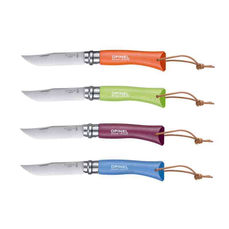 Canivete de cor Opinel n.7 Correia Original Verde