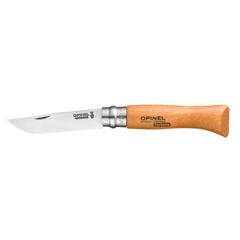 Faca de carbono Opinel n.8 com bainha