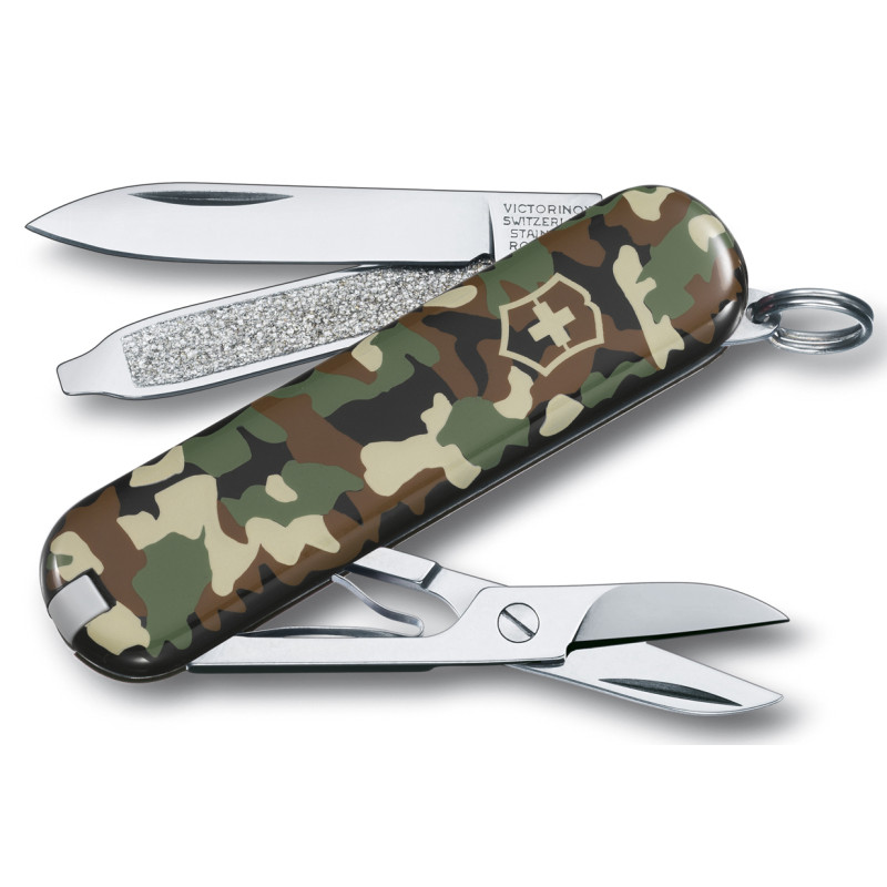 Canivete Victorinox Classic SD 7 usa camuflagem