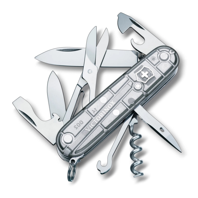 Canivete de bolso Victorinox Climber para 14 ferramentas, 91 mm, SilverTech