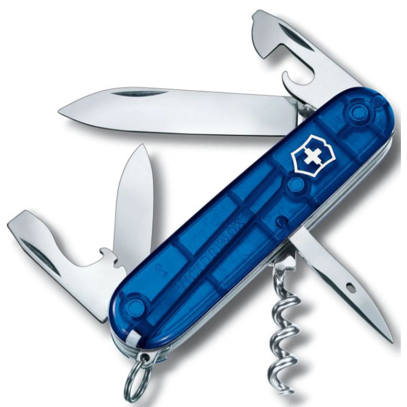 Canivete Victorinox Spartan 12 usa 91 mm Azul Translúcido