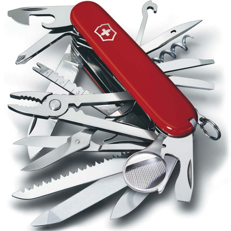 Lista Victorinox Swiss Champ Roja
