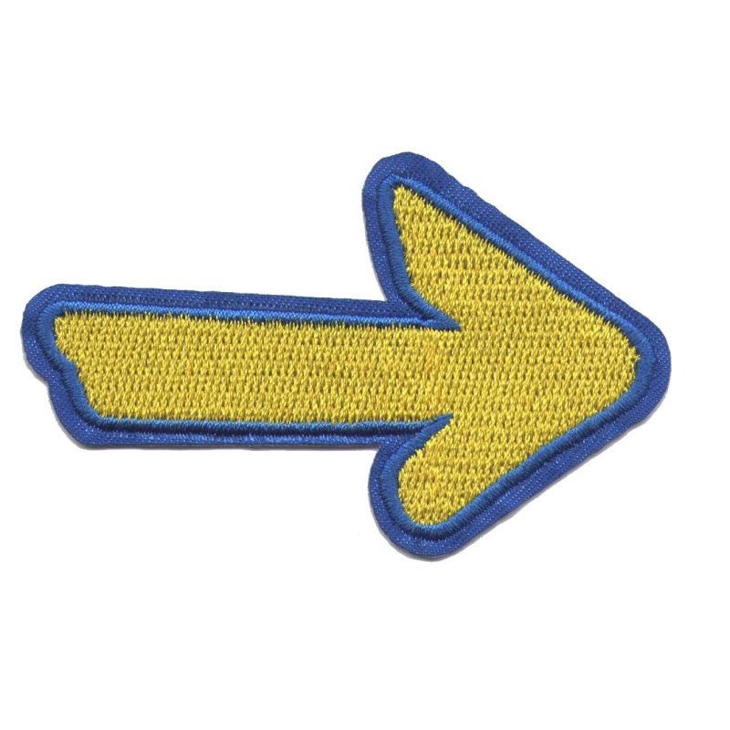 Patch bordado de seta pequena