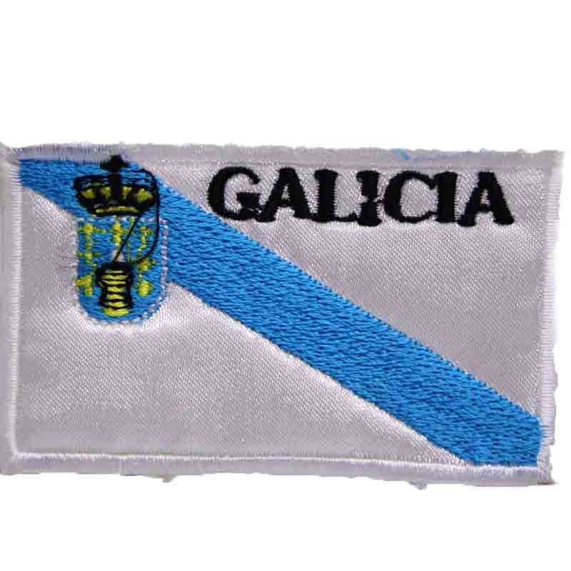 Patch bordado da bandeira da Galiza