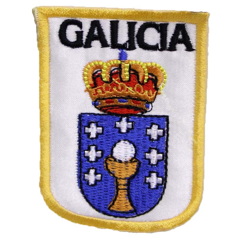 Patch bordado do brasão da Galiza
