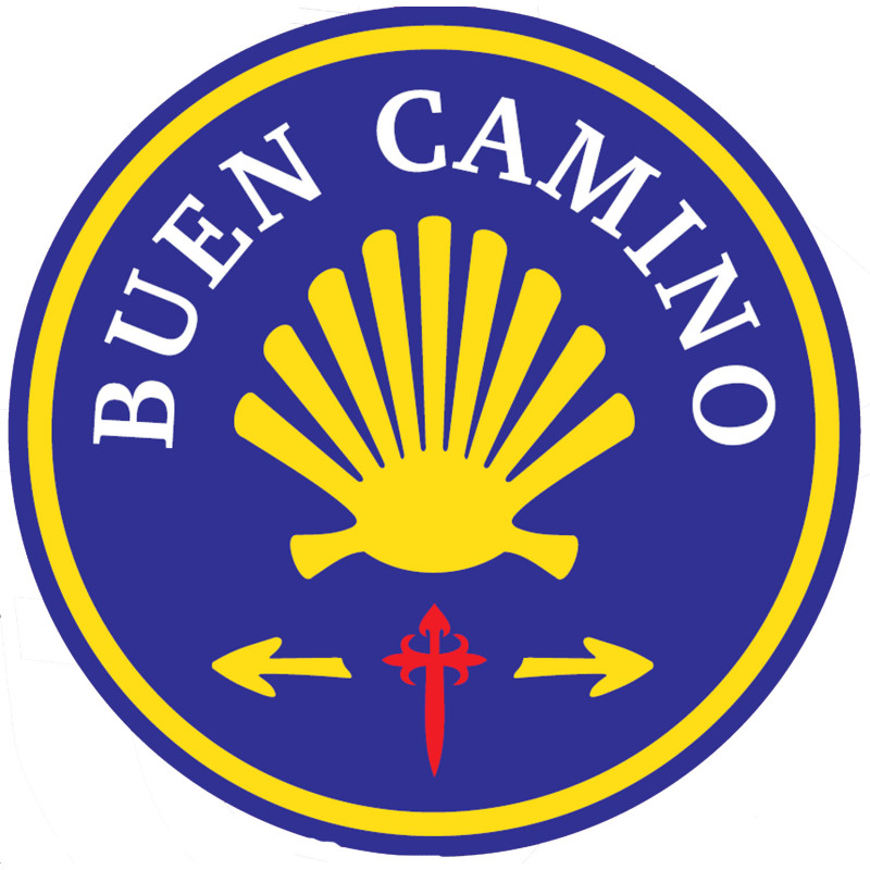 Autocolante de Good Road Symbols Camino Santiago