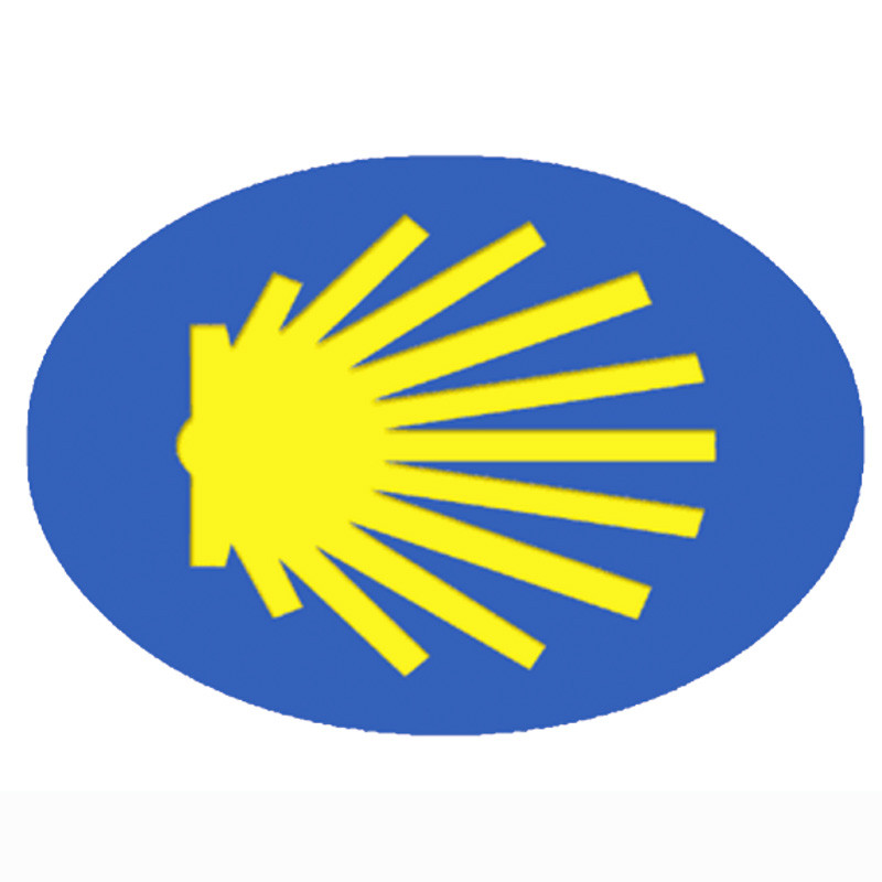 Autocolante Estrela Caminho de Santiago