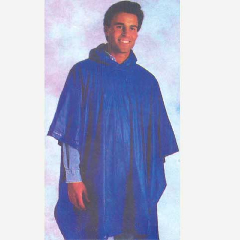 Poncho de PVC de lado aberto