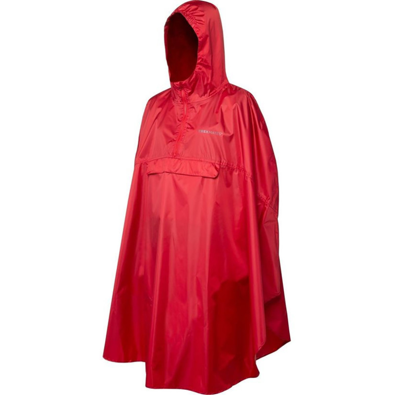 Trekmates Rove Poncho Rojo