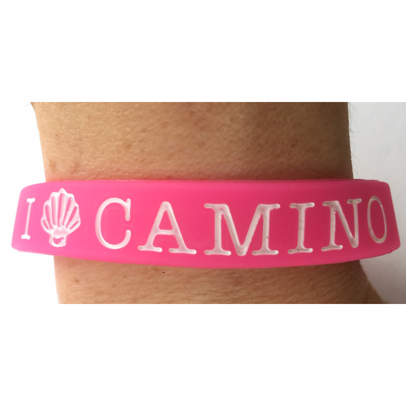 Pulseira de Silicone Shell Camino Santiago