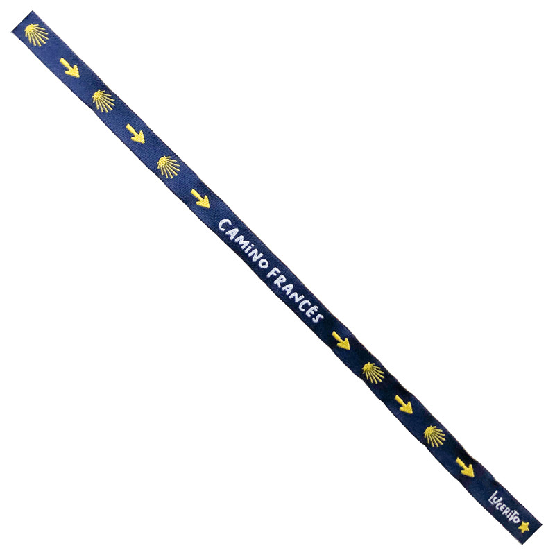 Pulseira de Tecido French Way Setas e Estrelas 55 Azul