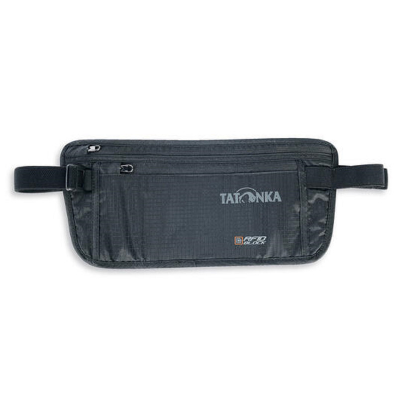Bolsa de cintura Tatonka Skin Moneybelt Int. RFID Block Negro