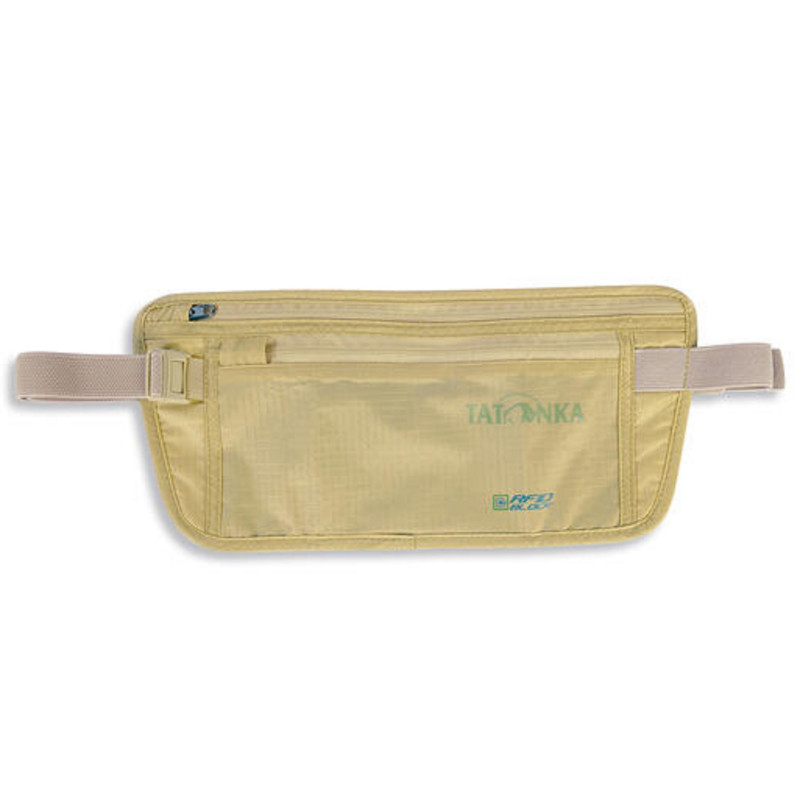 Bolsa de cintura Tatonka Skin Moneybelt Int. RFID Block Verde