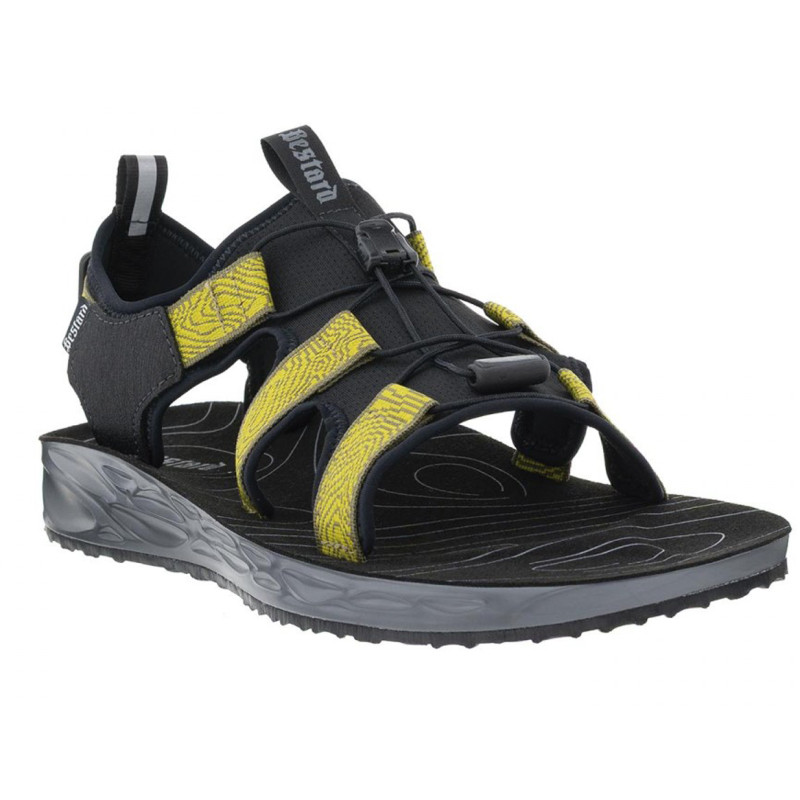 Sandália Bestard Cross Preta/Lima