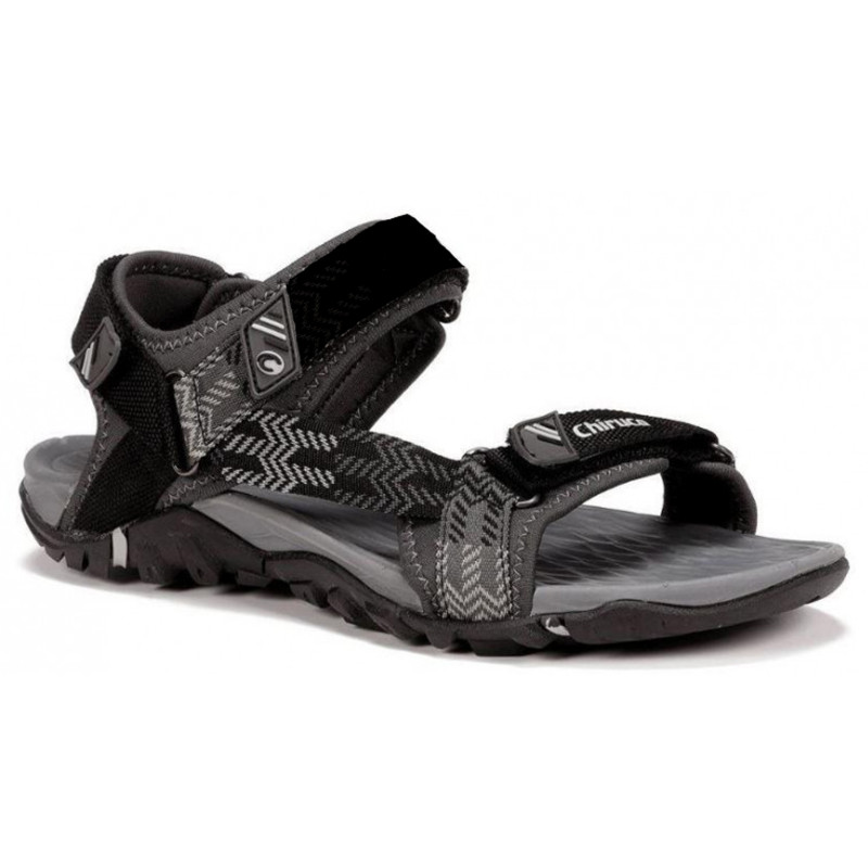 Sandália Chiruca Dakar 13 Preto/Cinza