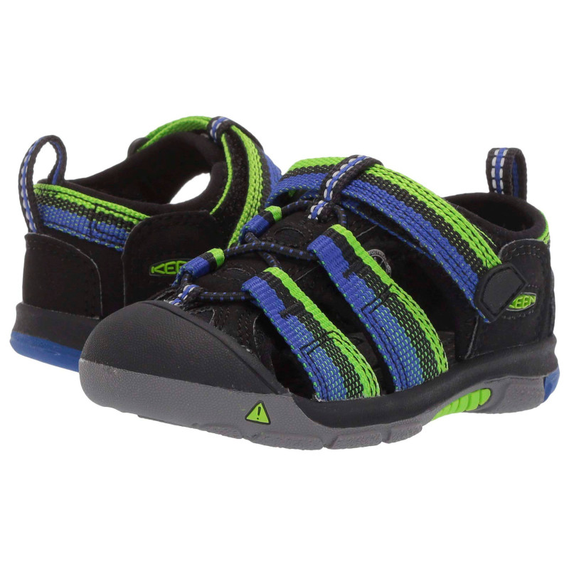 Sandalia Keen Newport H2 Jovem Negro / Azul / Verde