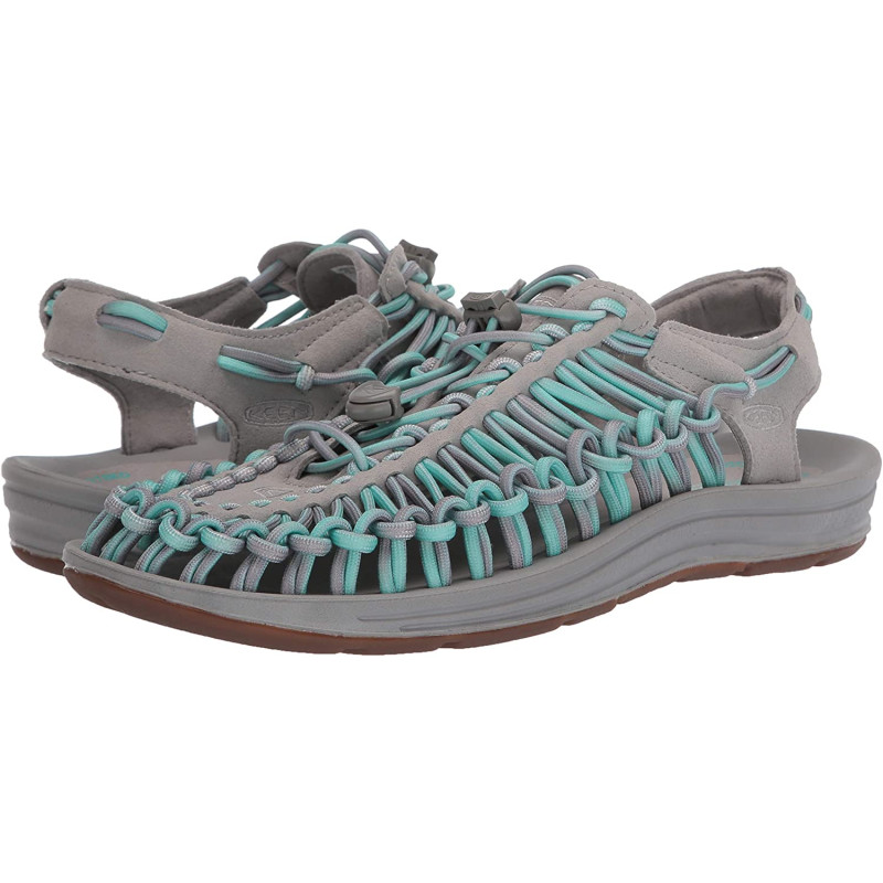 Sandalia Keen Uneek W Gray / Turquesa