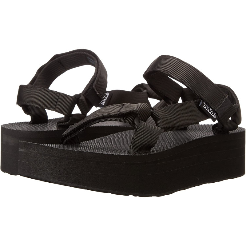 Sandalia Teva Flatform Universal W Black