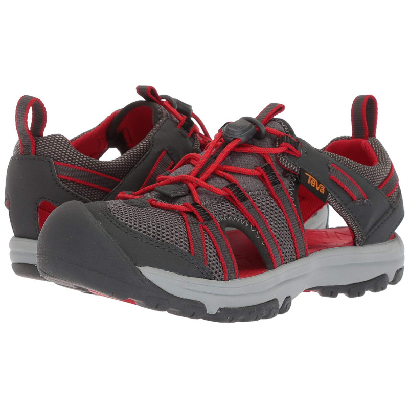 Sandalia Teva Manatee Kid Gris / Rojo