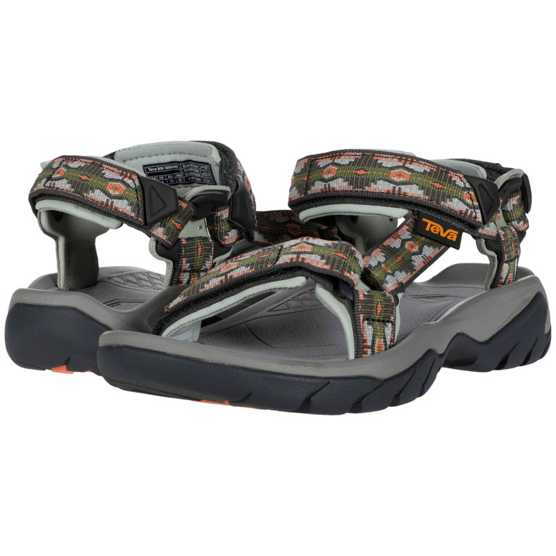 Sandália Teva Terra Fi 5 W Verde / Coral