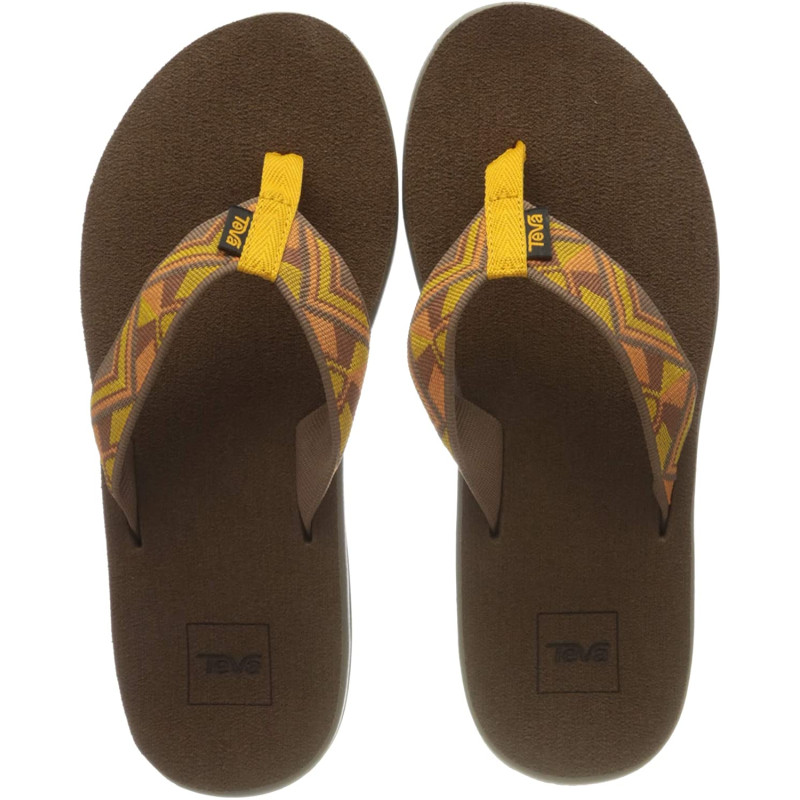 Sandália Teva Voya W Flip Amarelo / Marrom