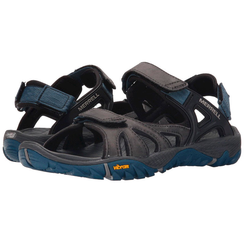 Sandalias Merrell All Out Blaze Sieve Conversível Negro / Azul