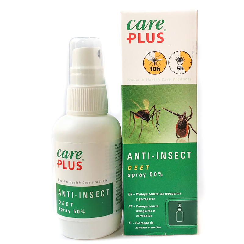 Spray anti-insetos Care Plus Deet 50%