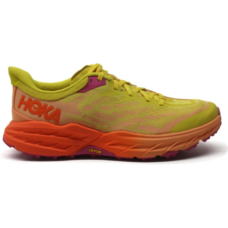 Sapato Hoka Speedgoat 5 W amarelo/laranja