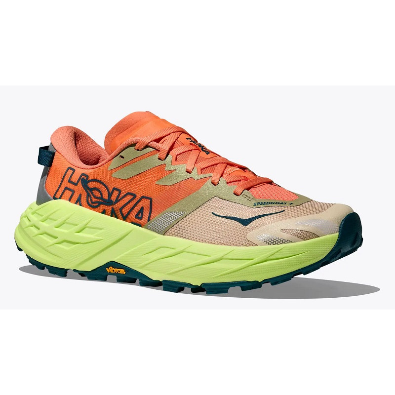Zapatilla Hoka Speedgoat 7 W Naranja/Beige