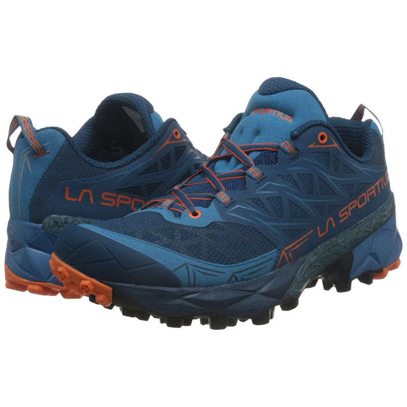 La Sportiva Akyra Aquamarine / Sapatos Laranja