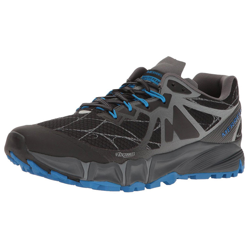 Sapato Merrell Agility Peak Flex Preto / Cinza / Azul