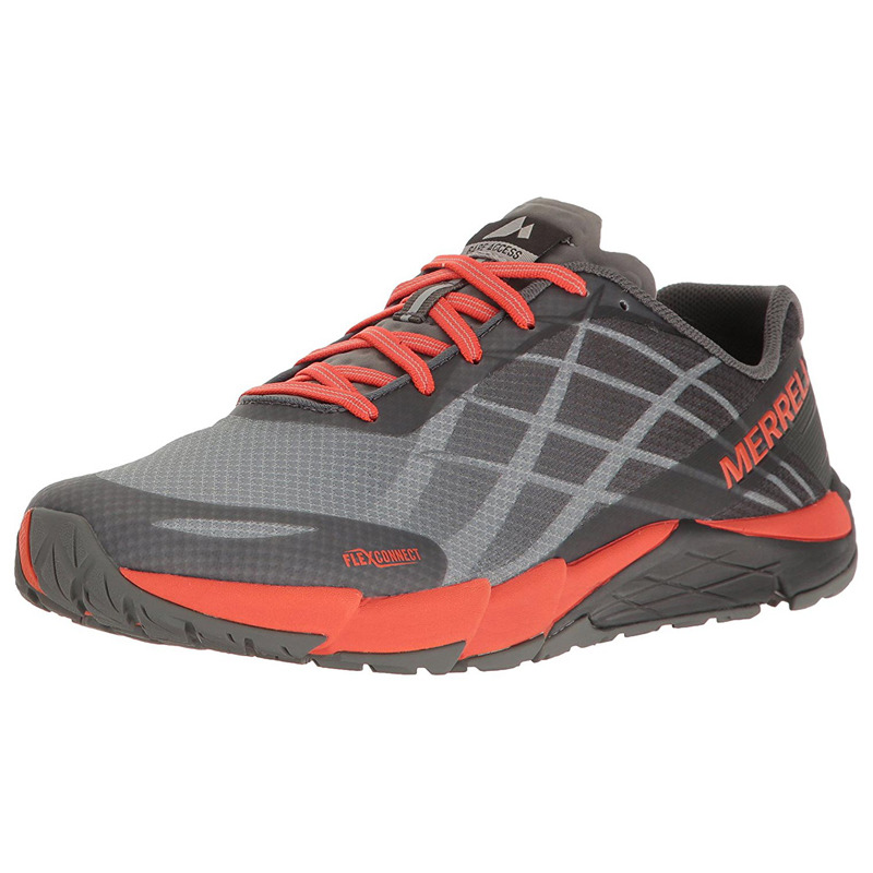 Sapato Merrell Bare Access Flex W cinza / laranja