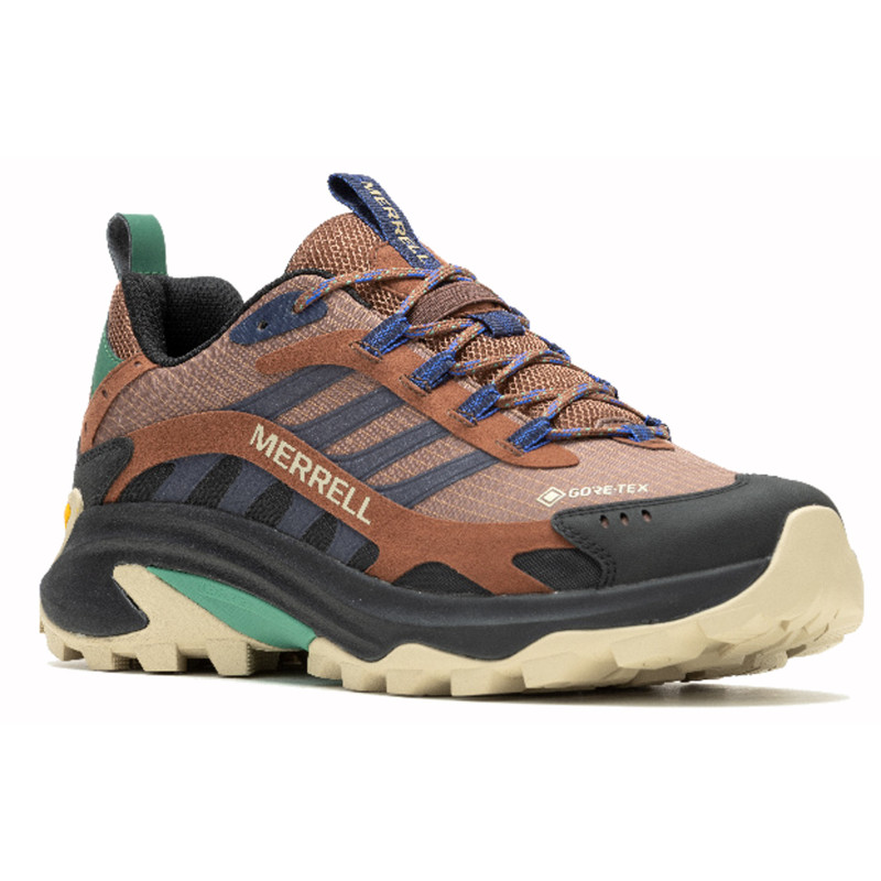 Sapato Merrell Moab Speed 2 GTX castanho/preto/azul