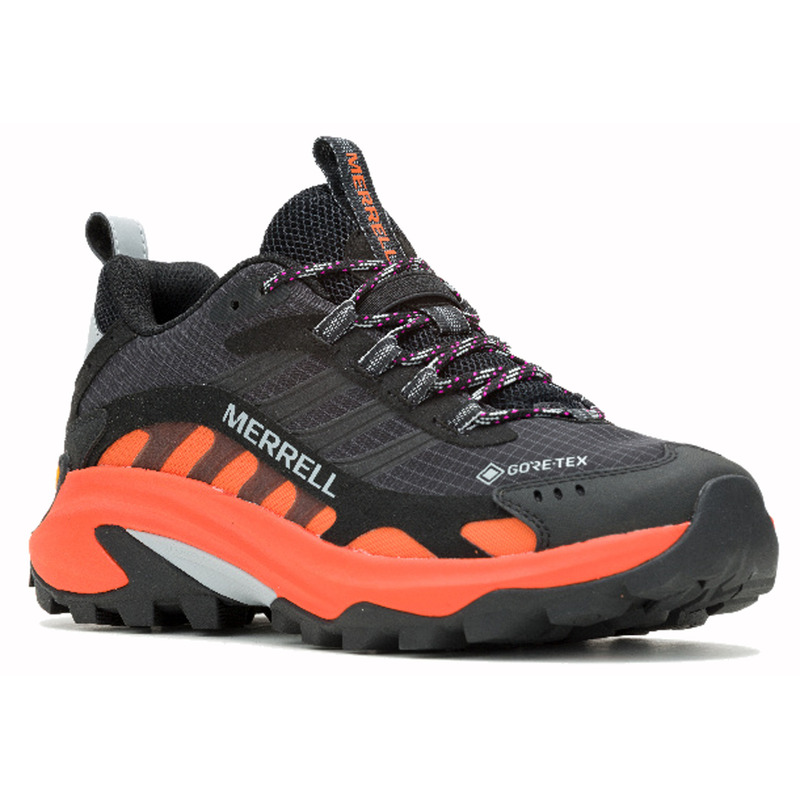 Merrell Moab Speed 2 GTX W Tênis Preto/Laranja