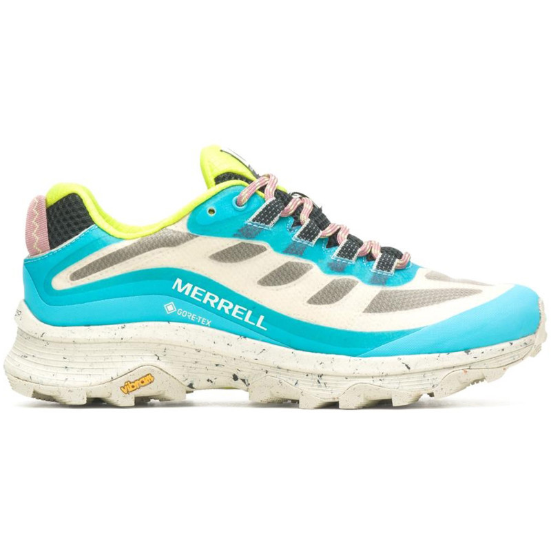 Tênis Merrell Moab Speed GTX W Bege/Azul